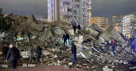 Σεισμός 7,8 Ρίχτερ σε Τουρκία και Συρία