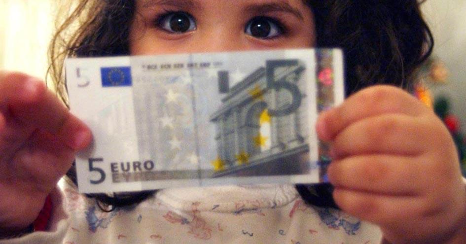 χαρτονόμισμα 5 ευρώ