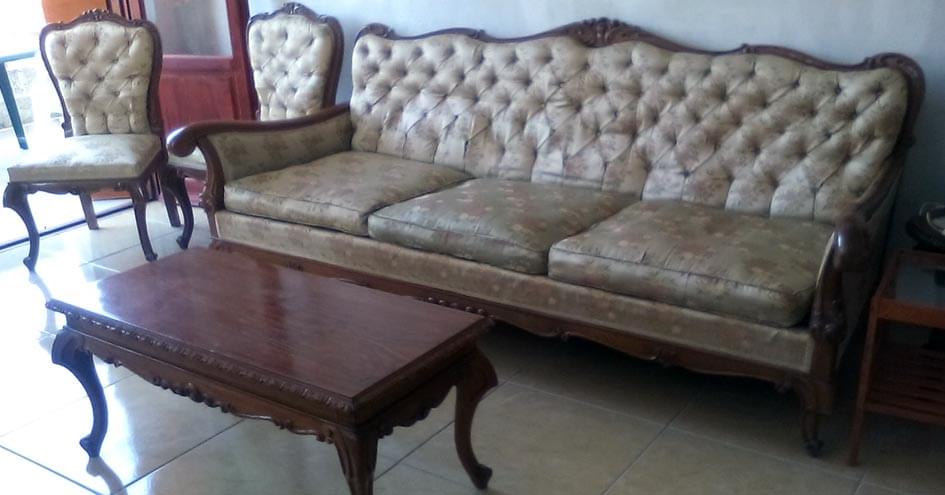 Πωλείται χειροποίητο κλασικό σαλόνι | For sale classic handmade furniture