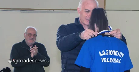 Συγχαρητήρια Επιστολή Δημάρχου Σκοπέλου κ. Σταματίου Περίσση για την άνοδο της ομάδας βόλεϊ γυναικών στην Α2 κατηγορία