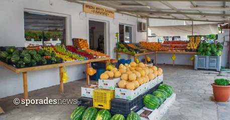 Το Κέντρο Υγείας Σκοπέλου ευχαριστεί την επιχείρηση οπωροκηπευτικών «ο Παραγωγός»